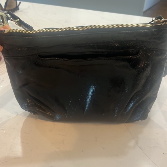 Hobo Leather crossbody bag. - Picture 3 of 7